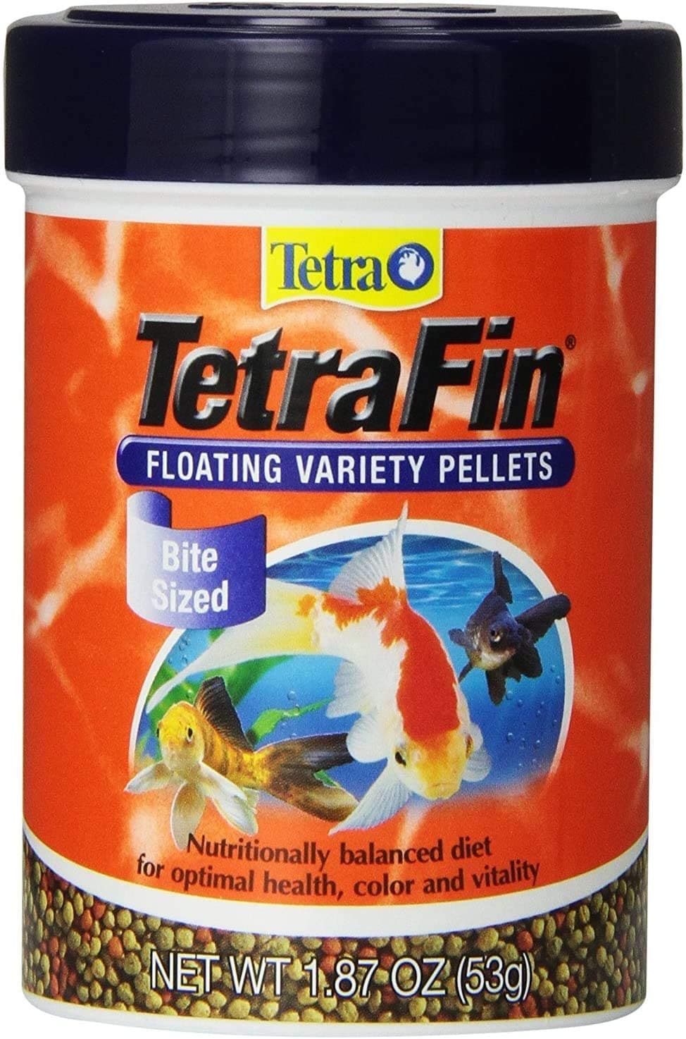 TetraFin Floating Variety Pellets 1.87 oz, 185 ml