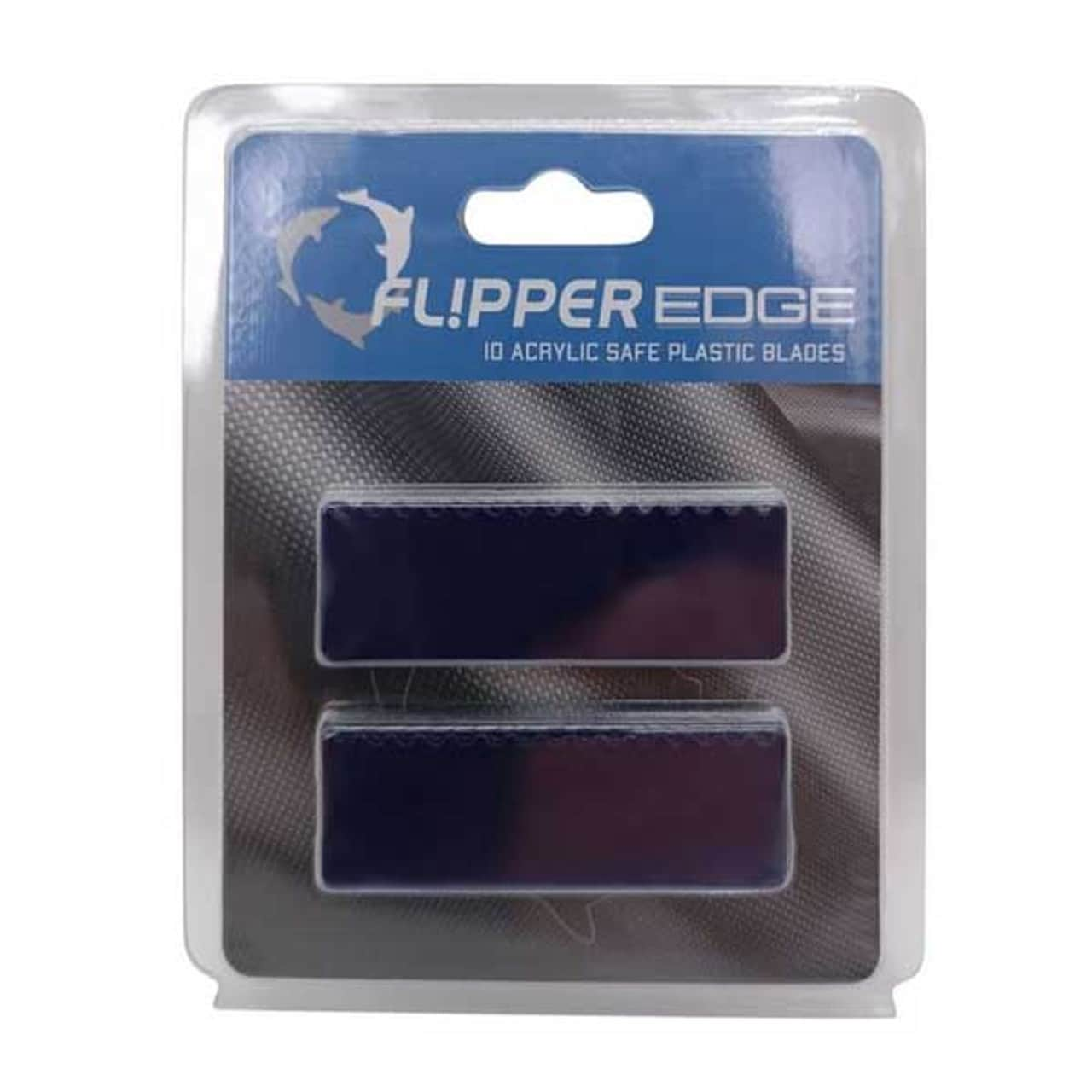 Flipper Edge Standard Acrylic Safe Plastic Blades - 10 Pack