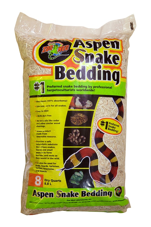 Aspen Snake Bedding 8qt