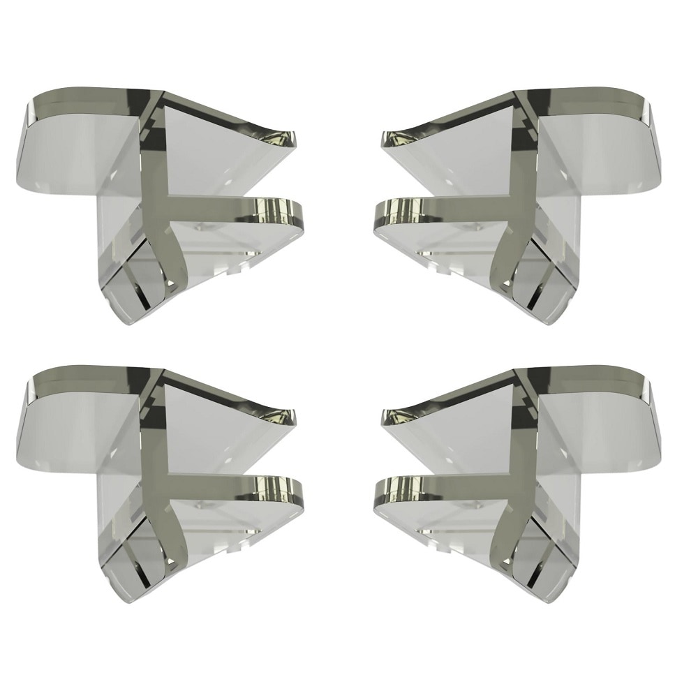 Clips for Rimless Aquarium Glass Tops 4pk