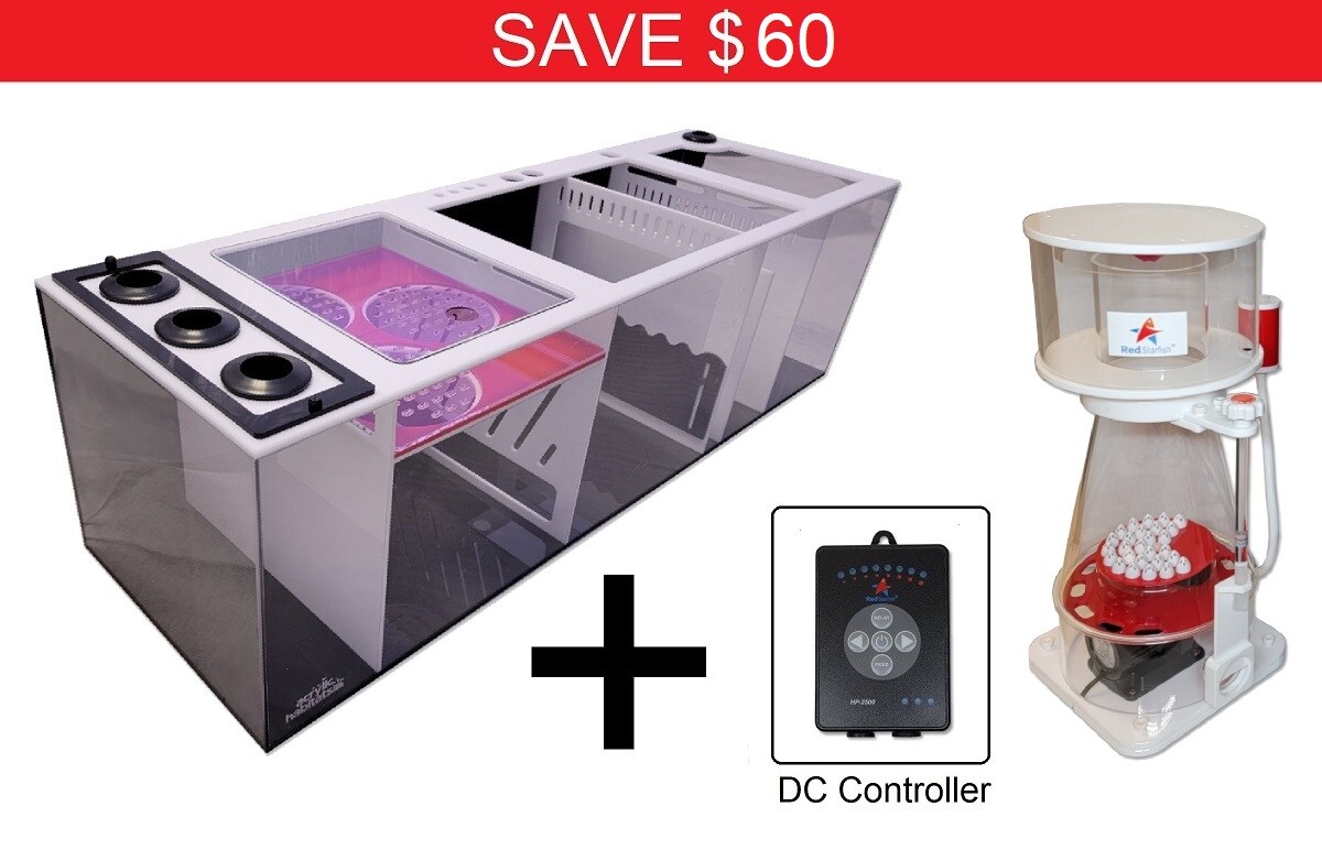 Leviathan LR60 Sump & RS-C7+ Skimmer Combo