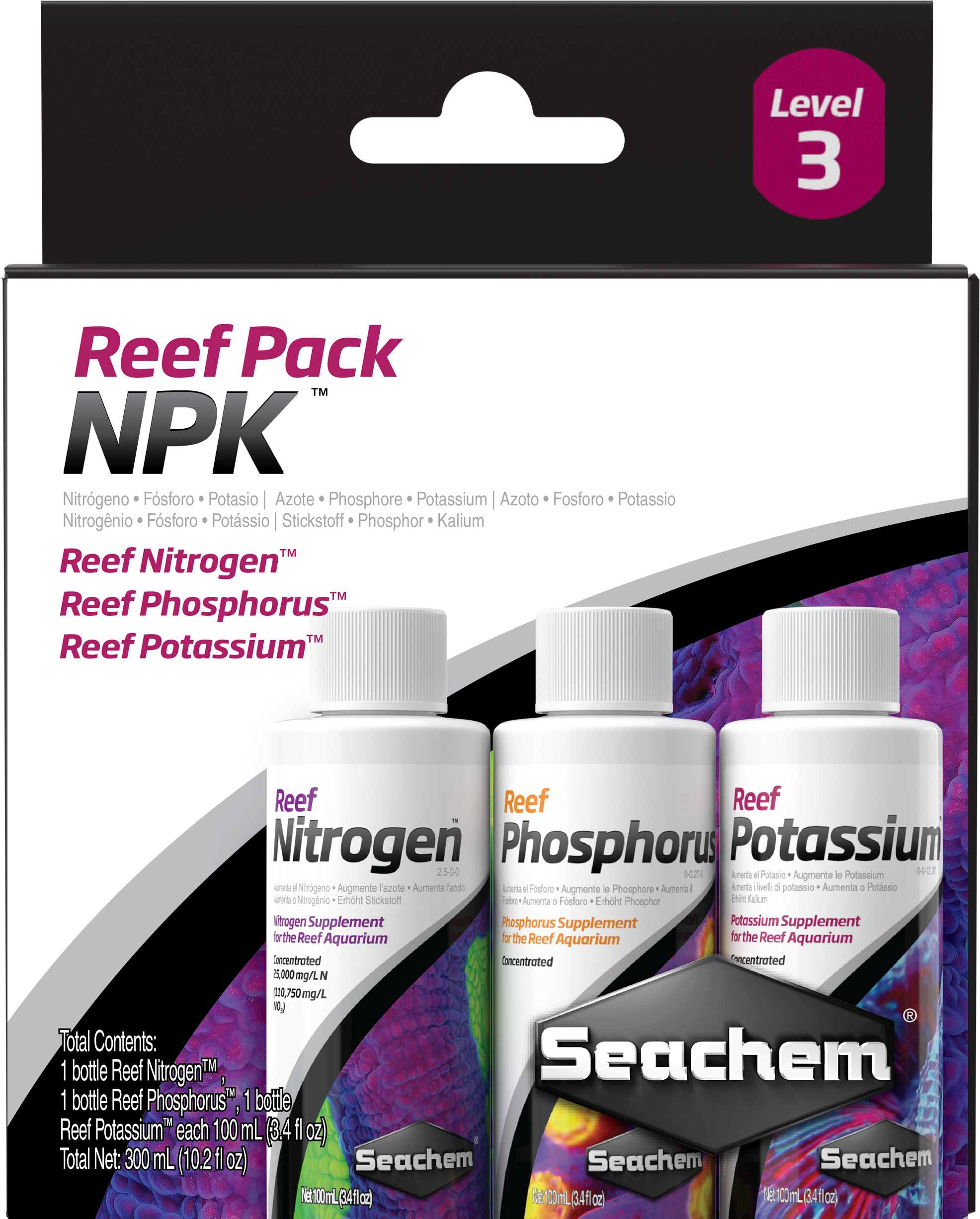 Seachem Reef Pack: NPK 3 Pack