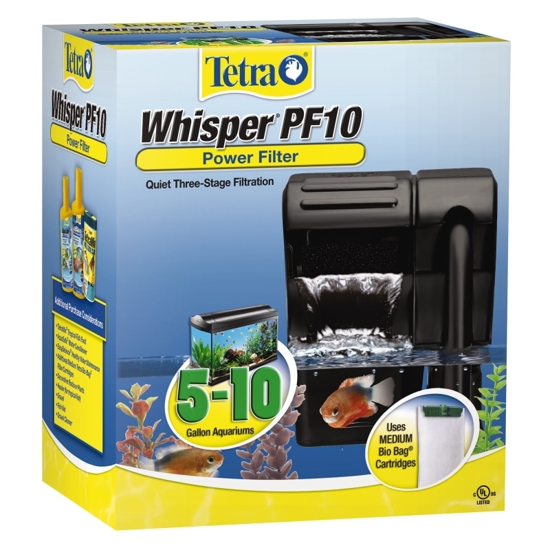 Whisper 10 Power Filter 5 - 10 gal