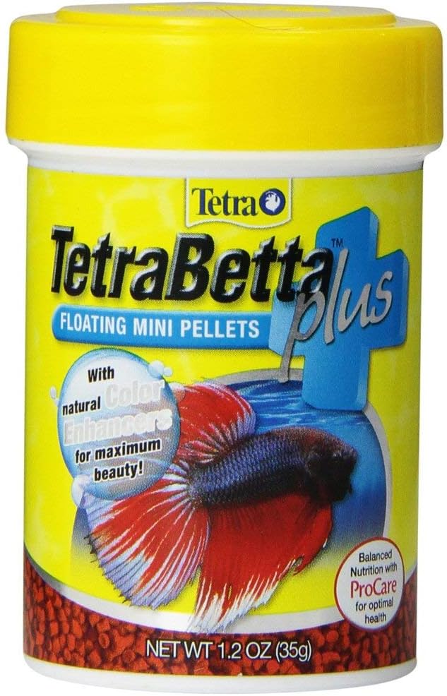 TetraBetta Plus Mini Pellets 1.2 oz, 85 ml