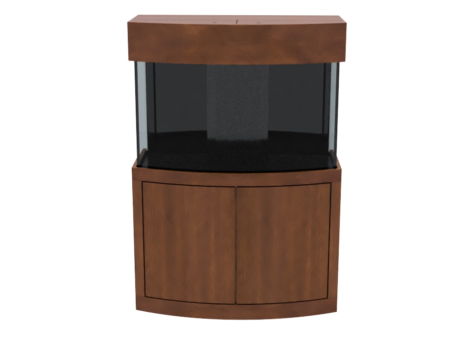 Planet Radius 135G Radius Tank Kit Elegance Medium Oak