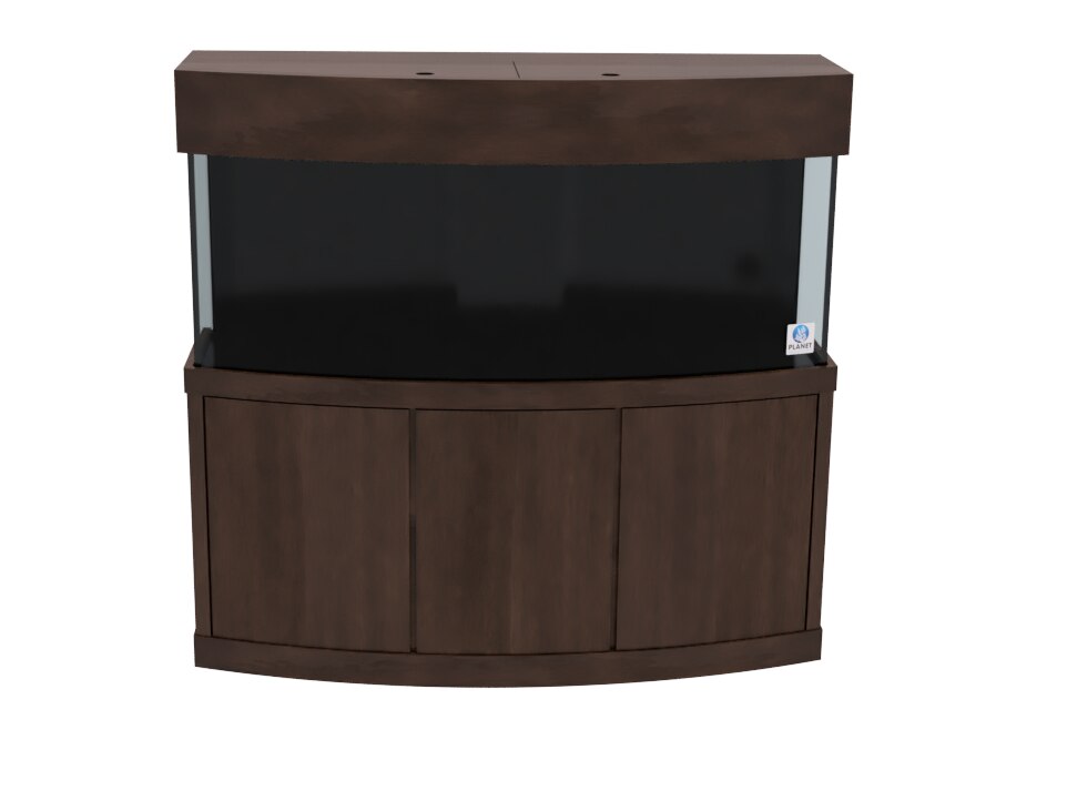 175 Radius Tank Kit Elegance Mahogany