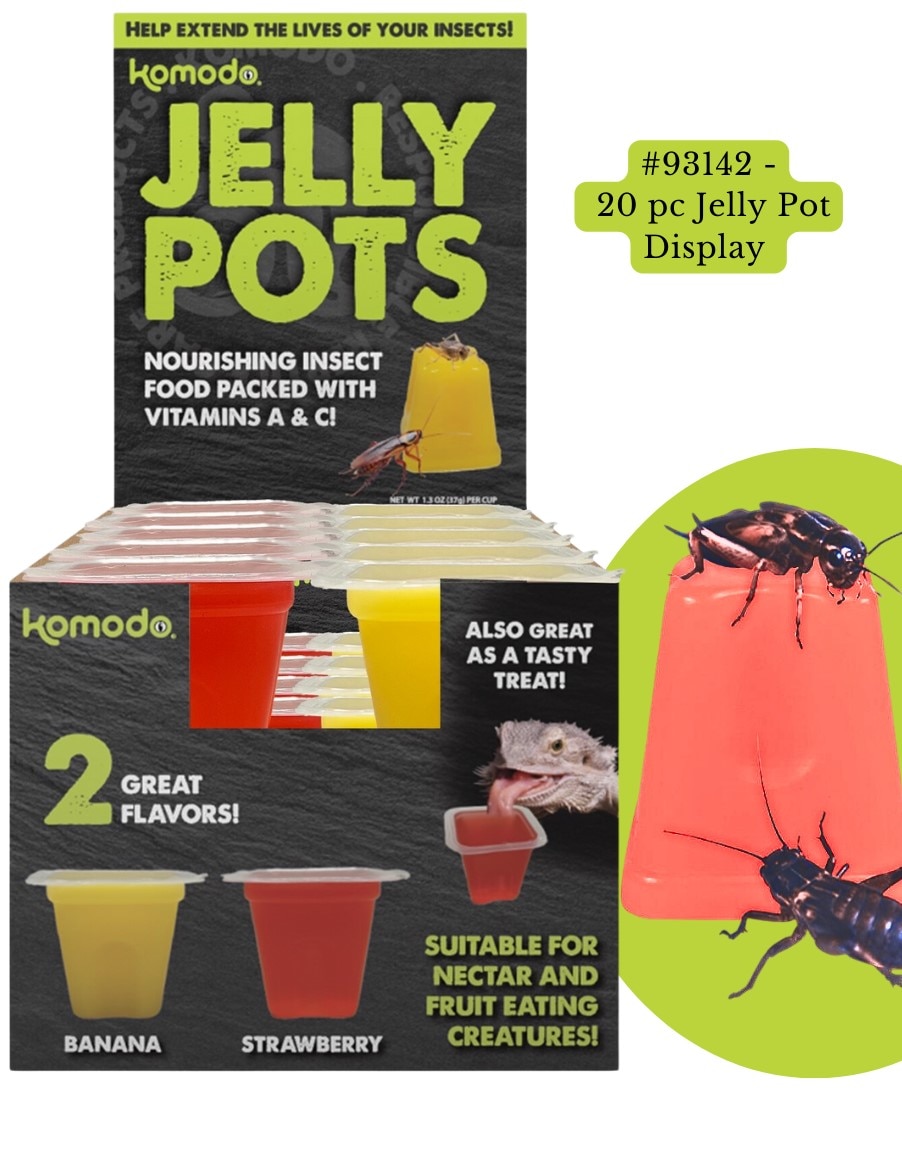 Komodo Jelly Pot 20 pack 37grams