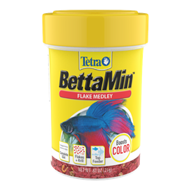 BettaMin Flakes .81 oz, 85 ml