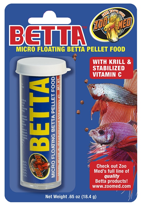 Betta Micro Pellet Food, 0.65-Ounce