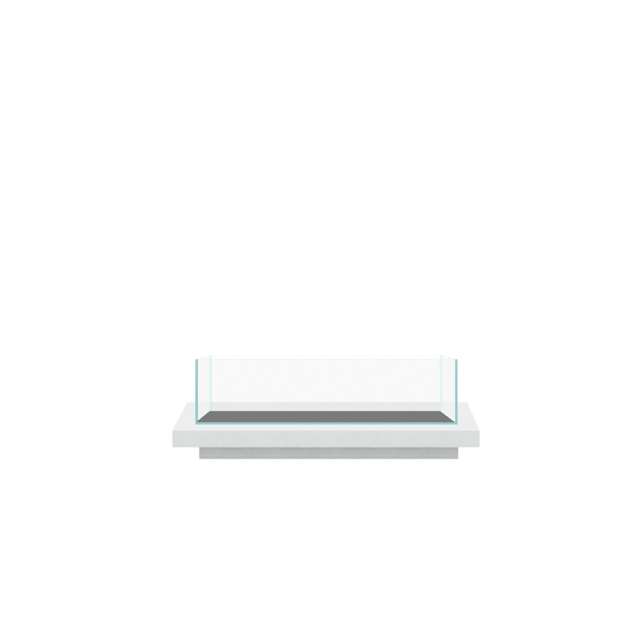 Tideline 1.4G Studio Bookshelf Pedestal - White