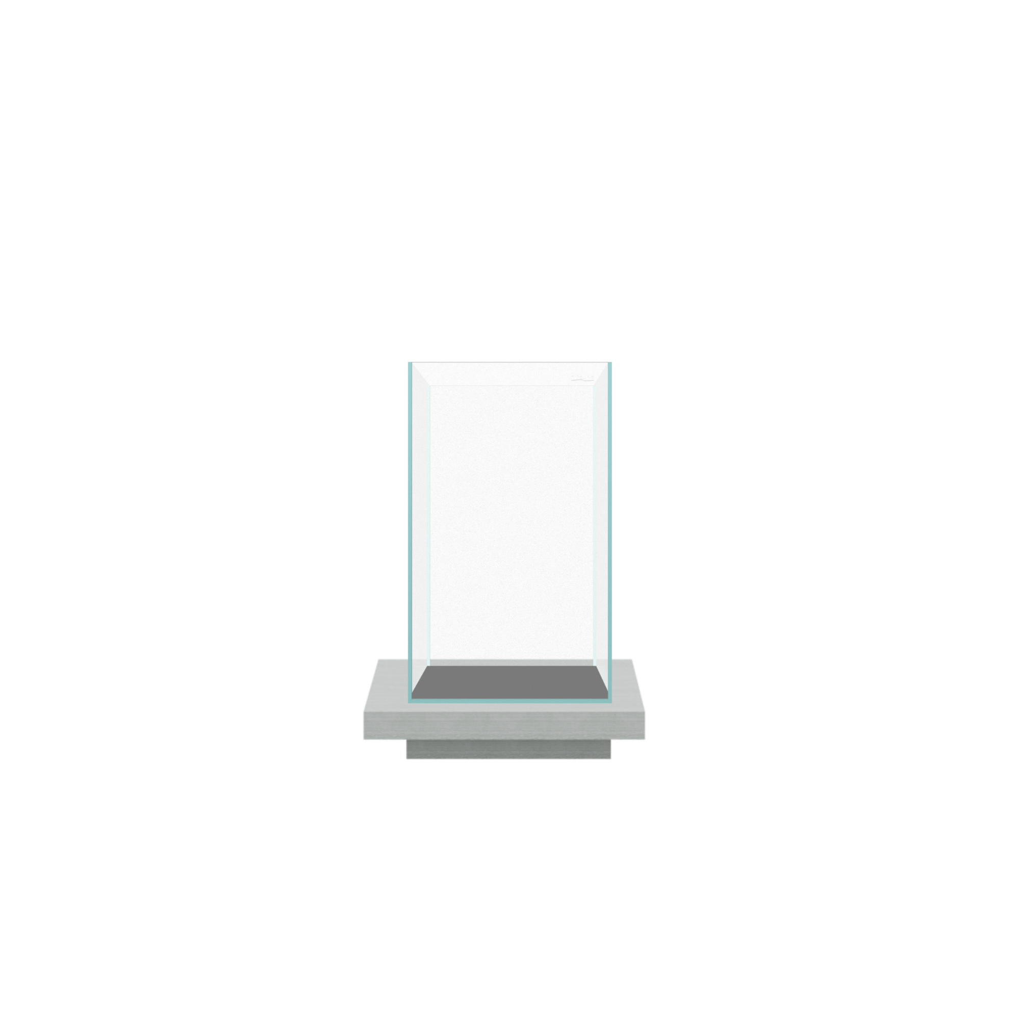 Tideline 1.5G Studio Column Pedestal - Gray