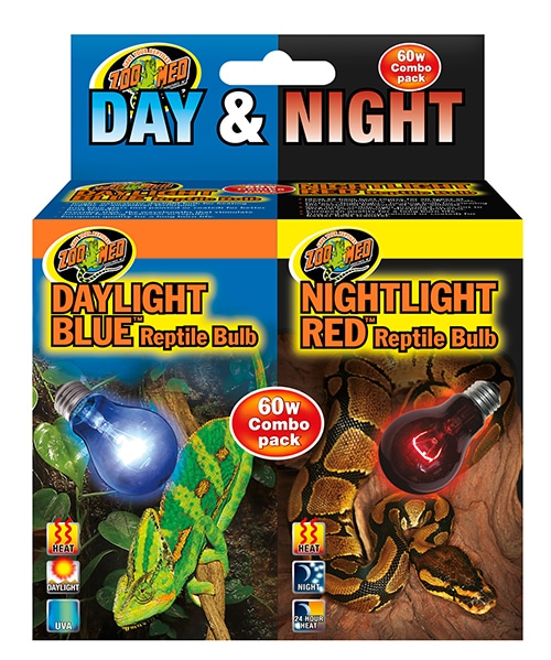 Day & Night Reptile Bulb Pack 60w