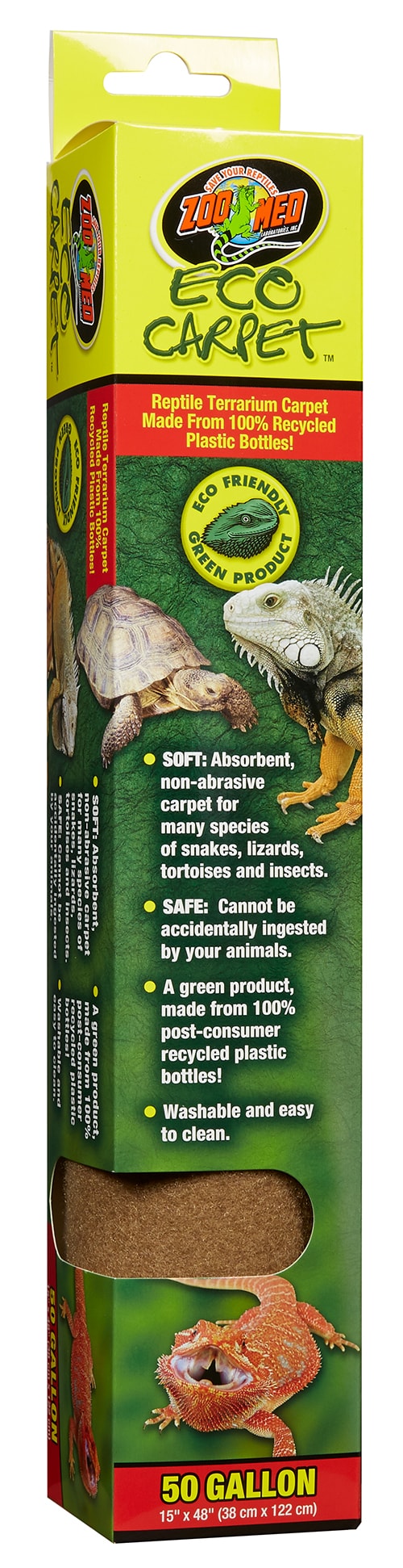 Eco Carpet - Tan, 15 X 48 in