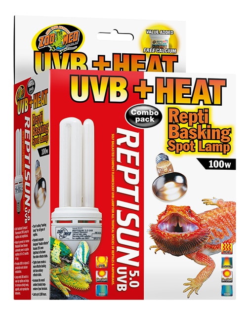 Heat & UVB Combo Pack 100 Watt