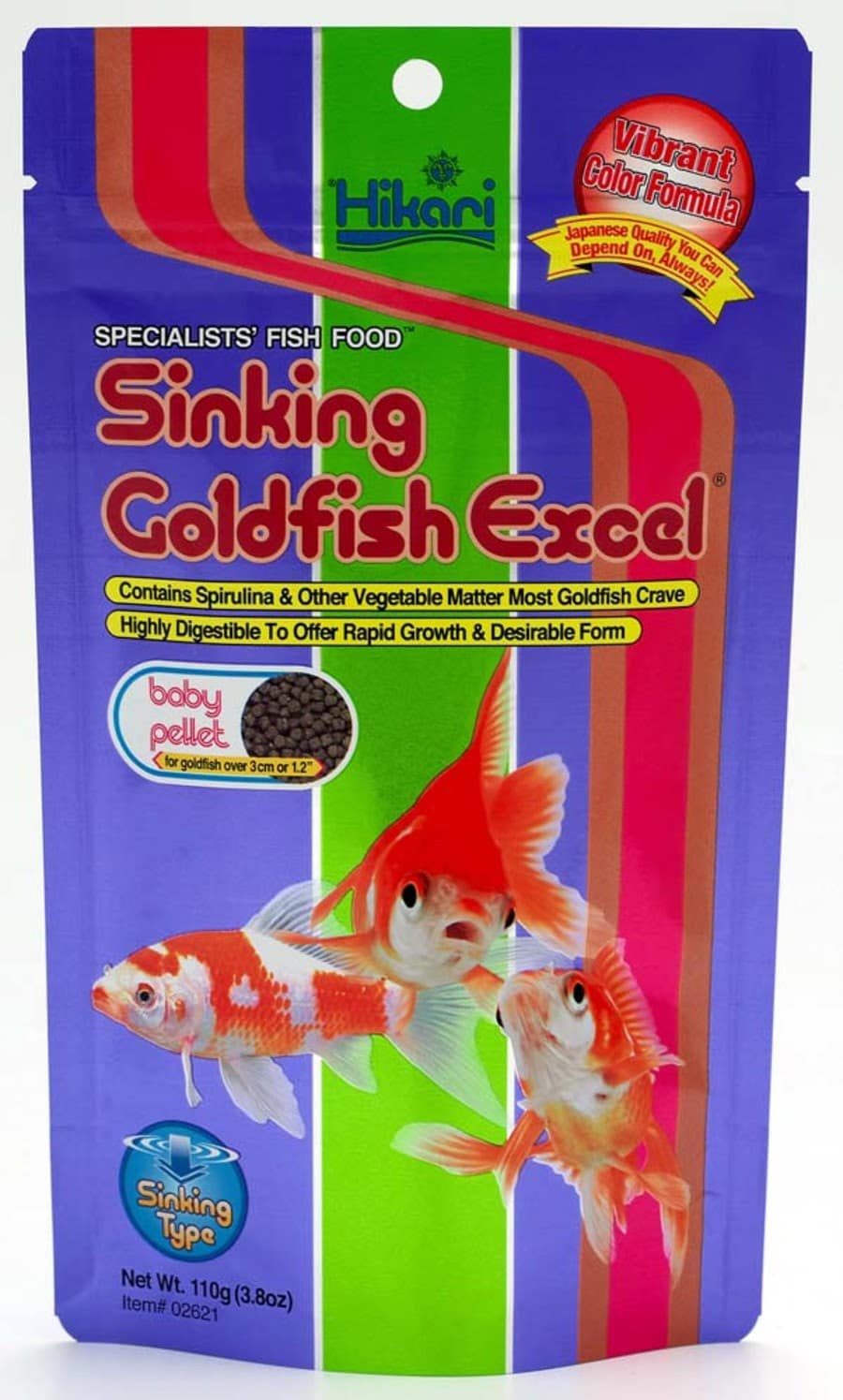 Goldfish Excel Sinking Baby 3.88oz