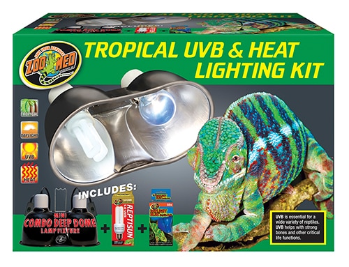 Tropical UVB & Heat Lighting Kit