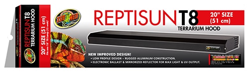 Zoo Med Reptisun T8 Terrarium Hood