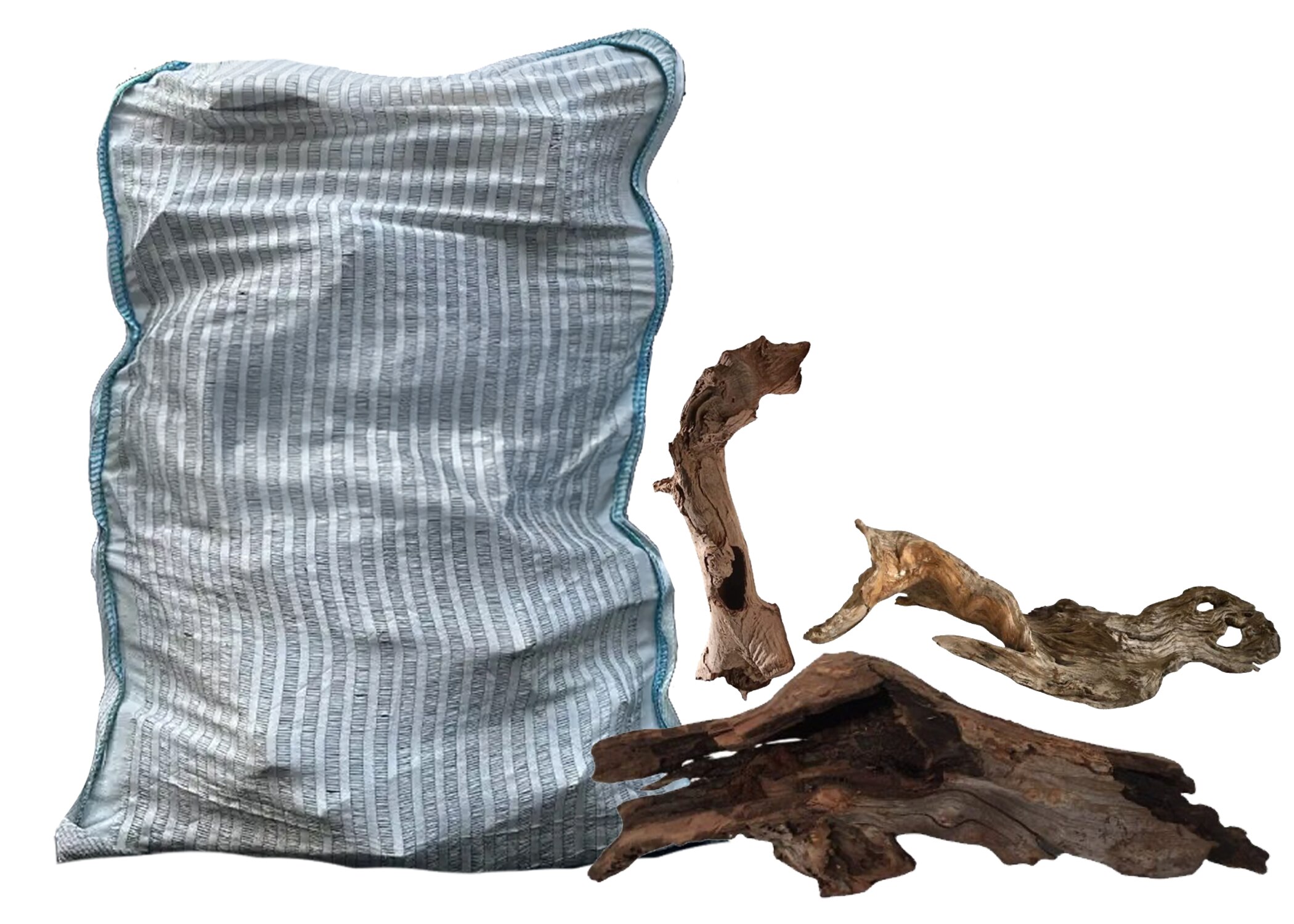 Black wood Bulk Bag (30-40 lbs)