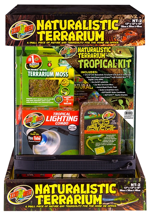 Naturalistic Terrarium Tropical Kit