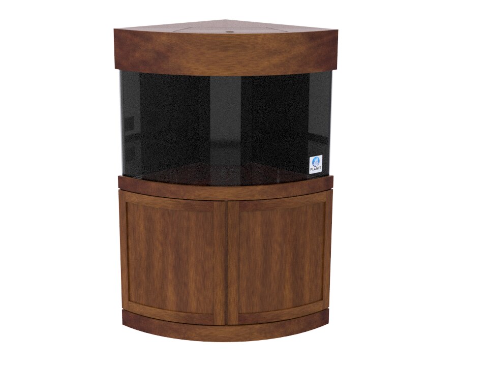 110 Corner Tank Kit Classic Medium Oak