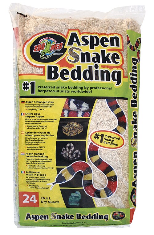 Aspen Snake Bedding 24qt