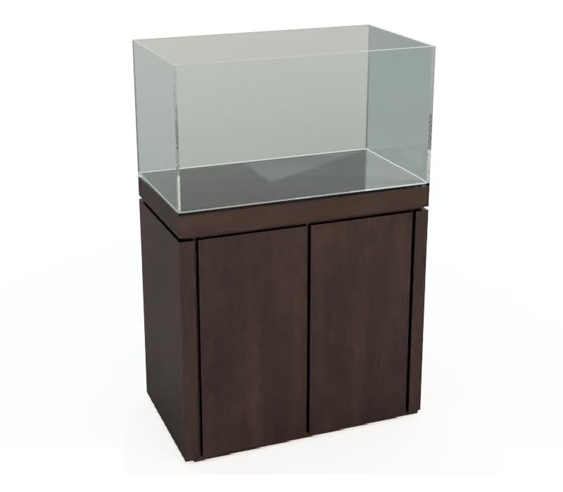 CRYSTAL Freshwater Tank Kit - 36x20 Spanish Oak