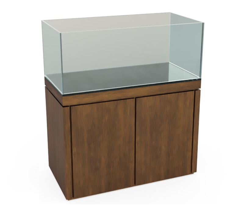 CRYSTAL Freshwater Tank Kit - 48x24 Medium Oak
