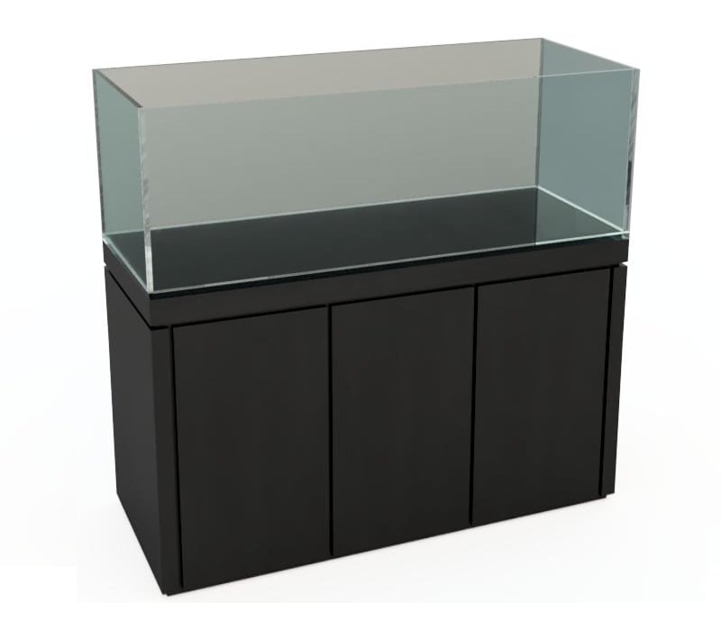 CRYSTAL Freshwater Tank Kit - 60x20 Black