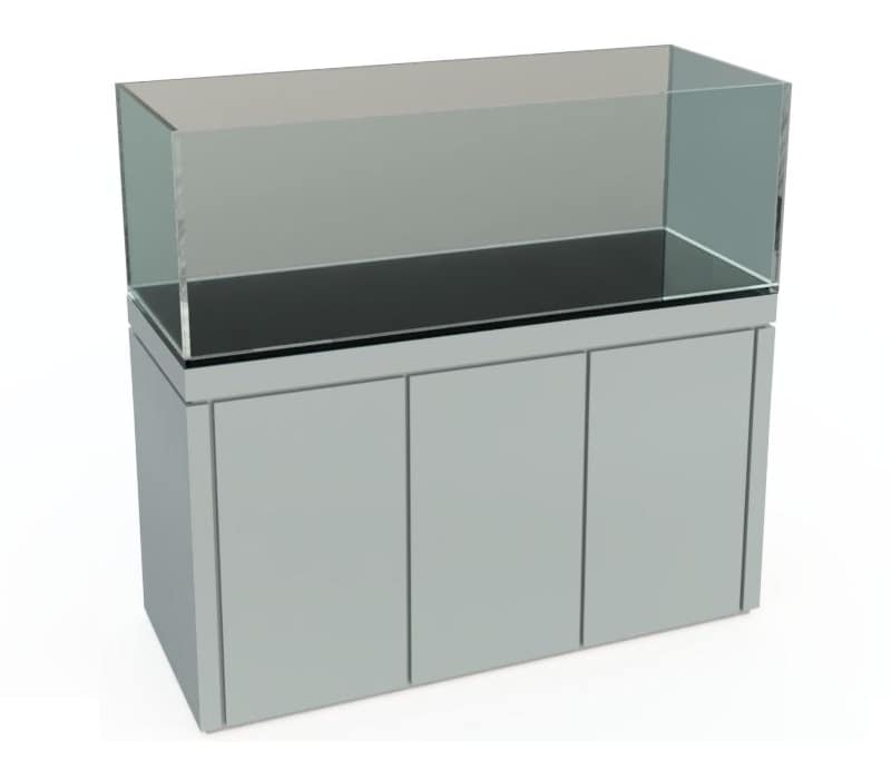 CRYSTAL Freshwater Tank Kit - 60x20 Gray