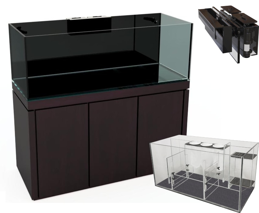 CRYSTAL Premium Reef Tank Kit - 60x20 TM