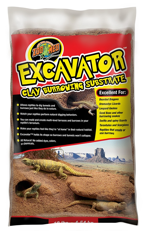 Excavator Clay Burrowing Substrate