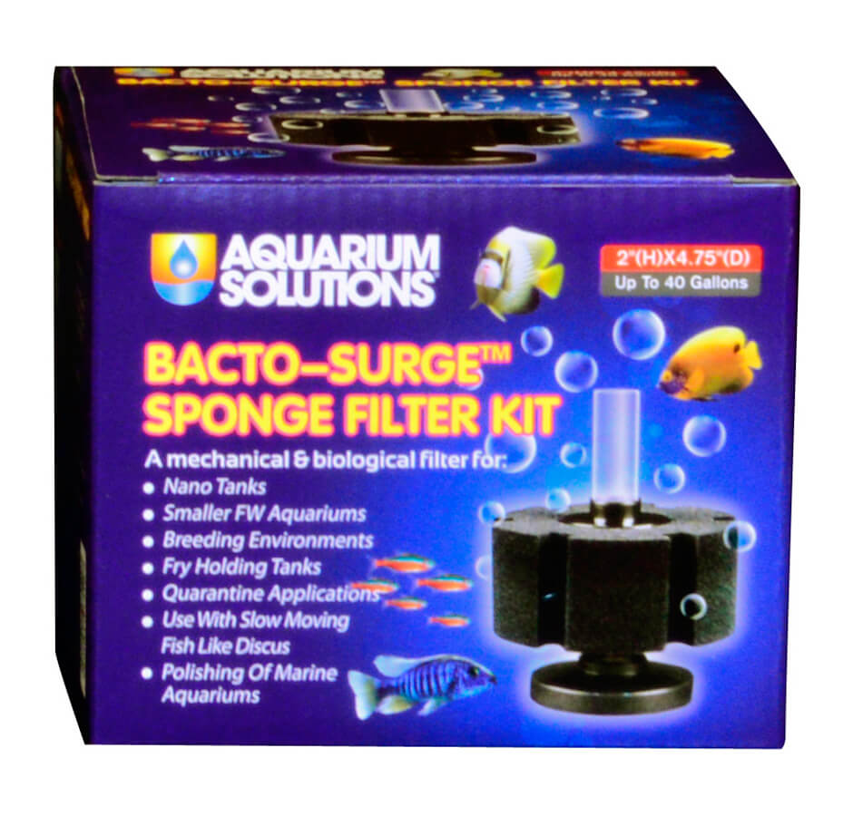 Bacto-Surge Small Foam Filter