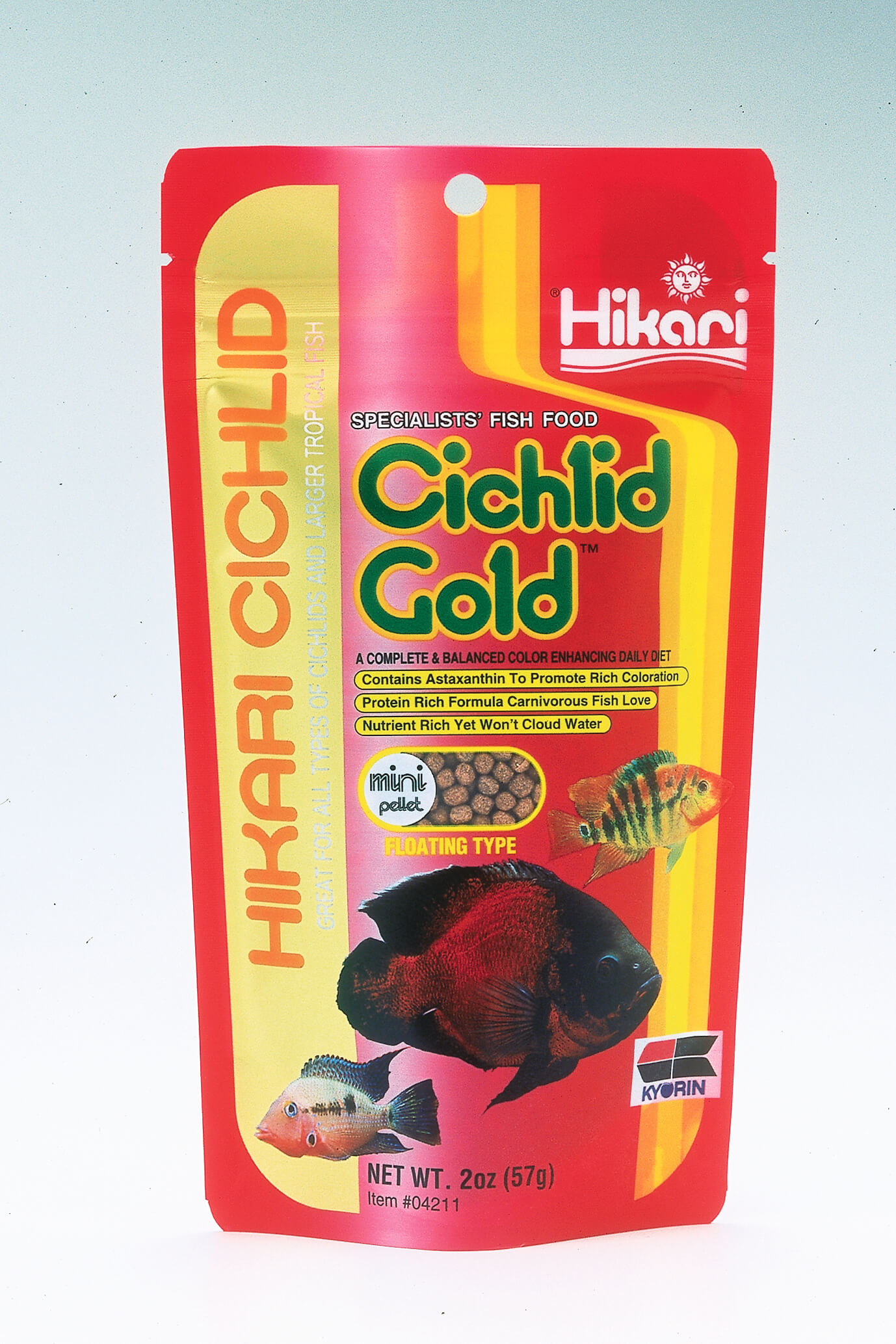 Cichlid Gold Mini Pellets 2oz