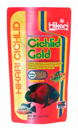 Cichlid Gold Baby Pellets 2oz
