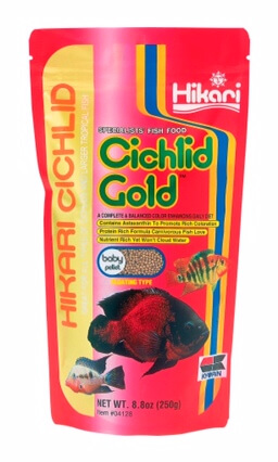 Cichlid Gold Baby Pellets 8.8oz