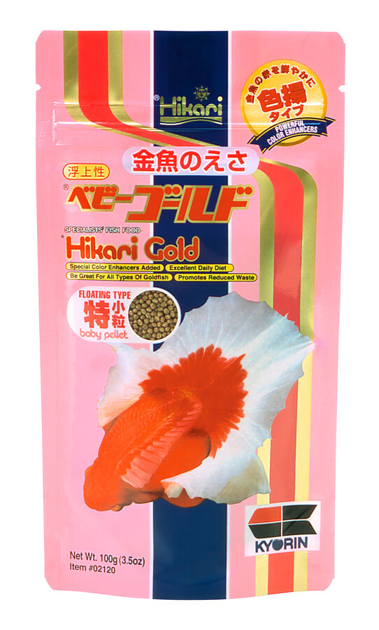 Goldfish Gold Baby Pellets 3.5oz