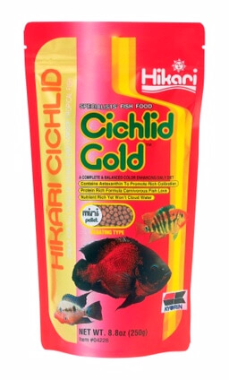 Cichlid Gold Mini Pellets 8.8oz