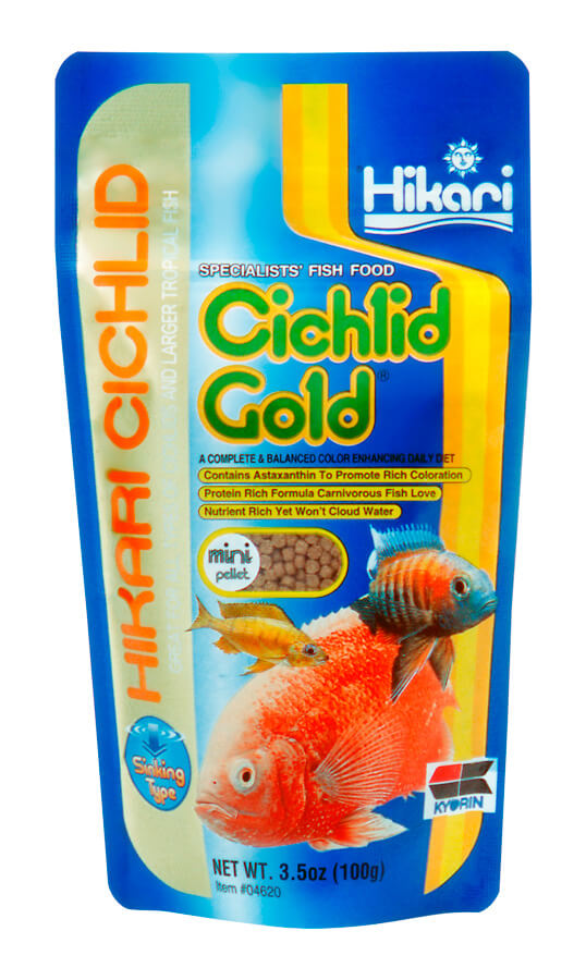 Cichlid Gold Sinking Mini Pellets 3.5oz