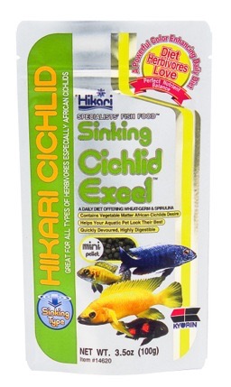Cichlid Excel Sinking Mini Pellets 3.5oz