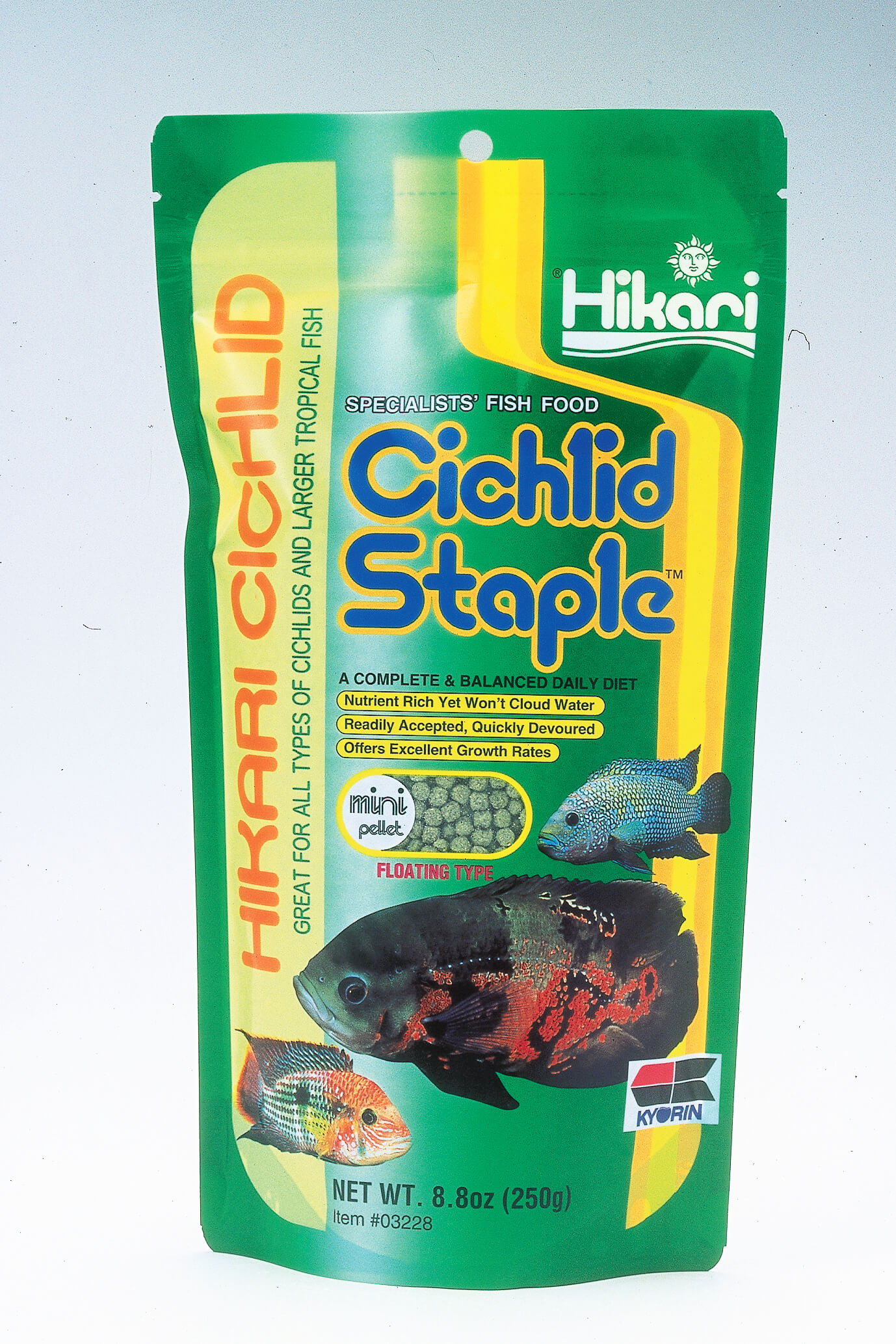 Cichlid Staple Mini Pellets 8.8oz