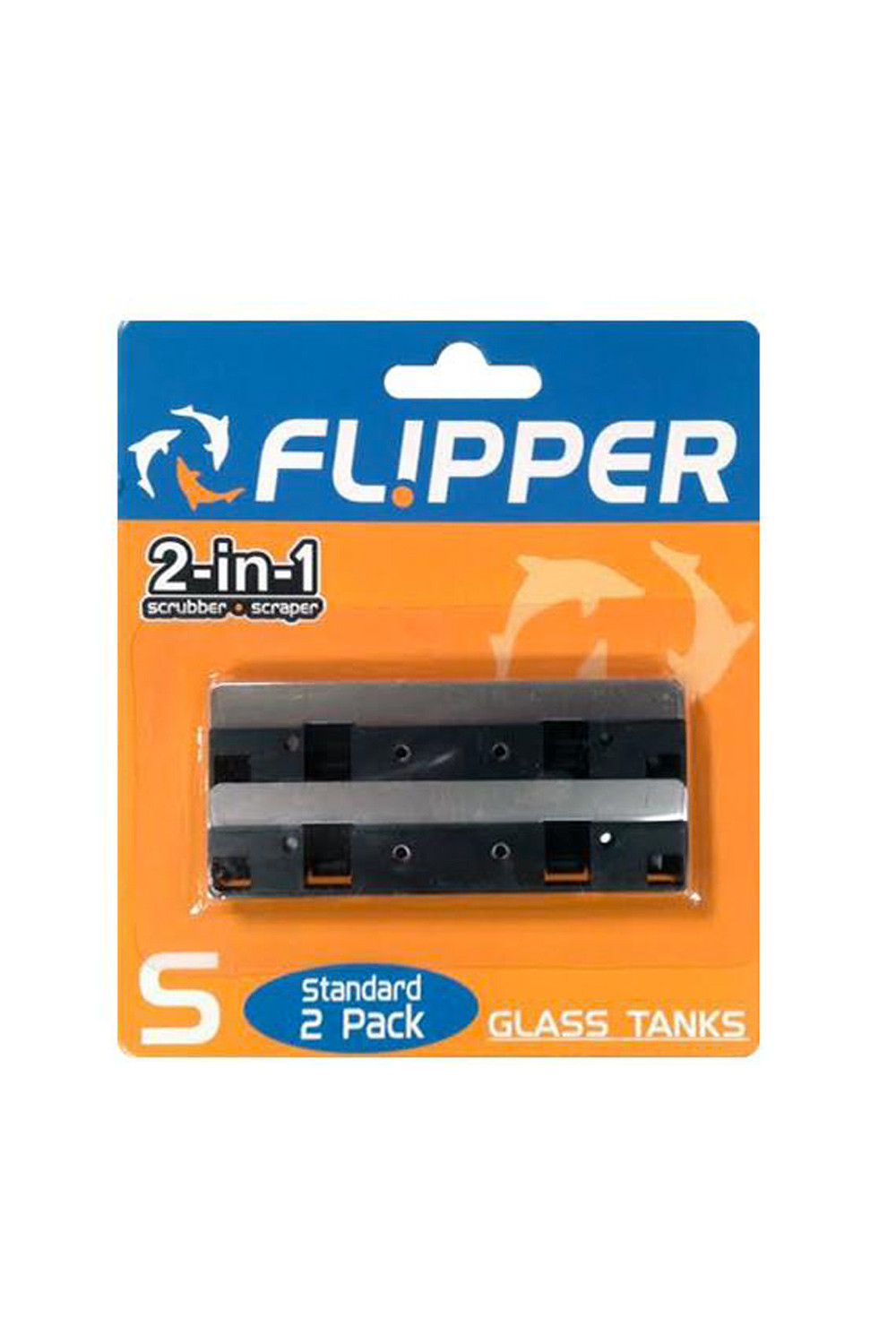 Standard Stainless Steel Blade 2pk