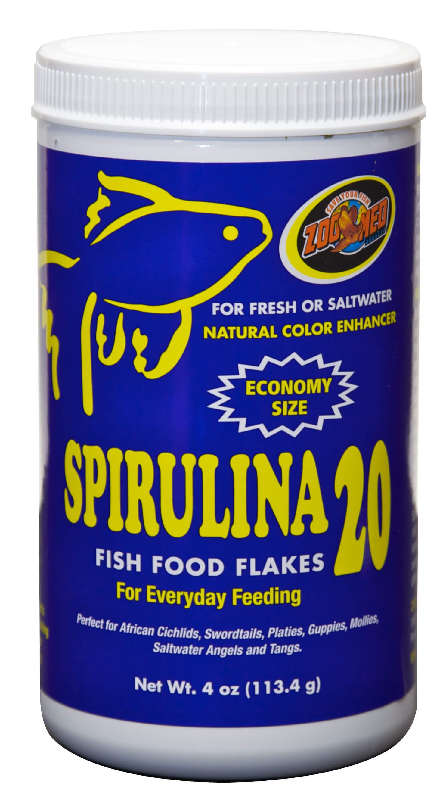 Spirulina 20 Flakes 4oz