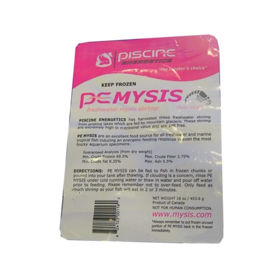 16oz Mysis Shrimp Flatpack SMALL (FROZEN)