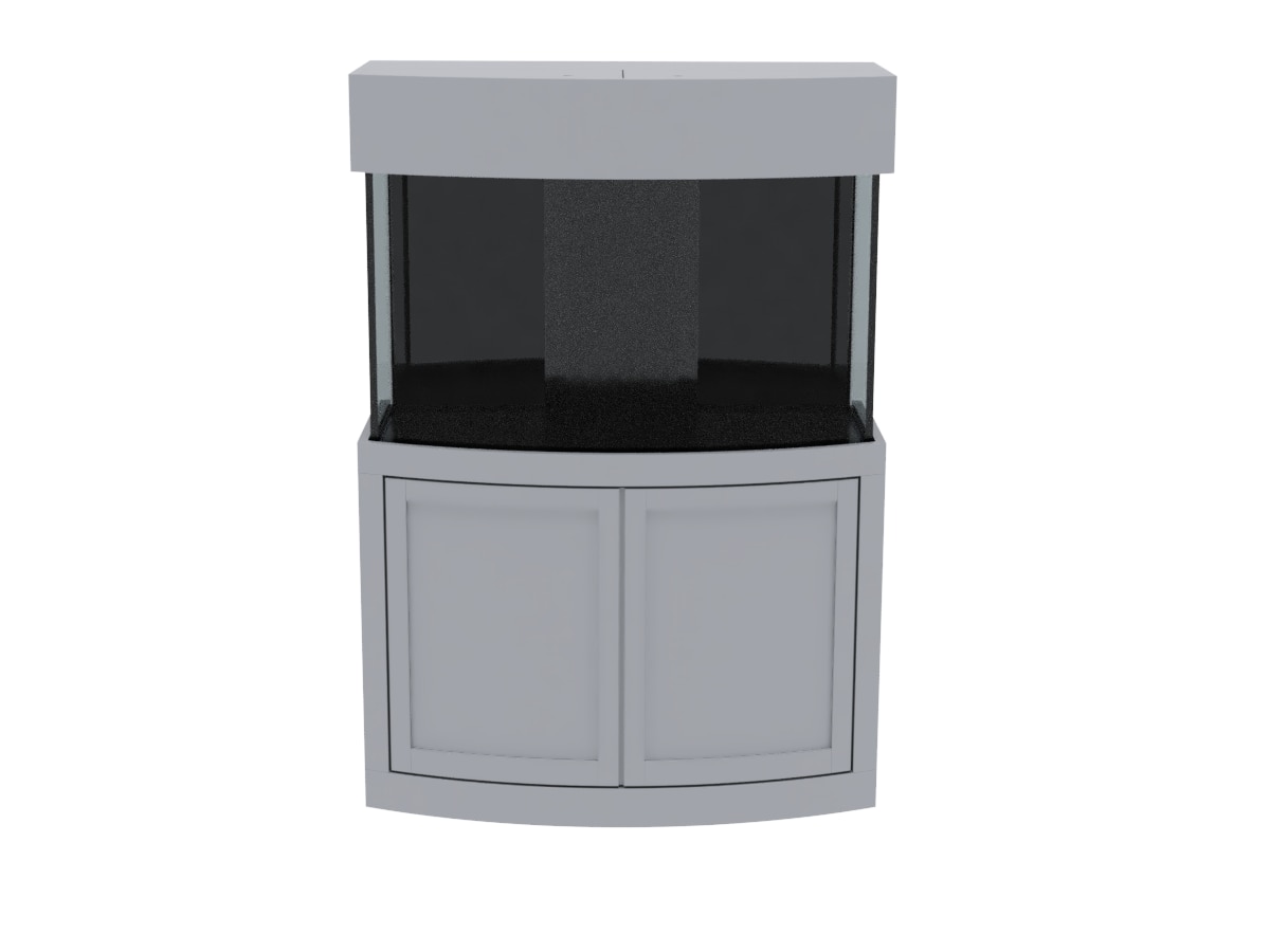 135 Radius Tank Kit Classic Gray