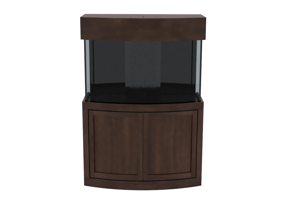 135G Radius Tank Kit Classic Mahogany