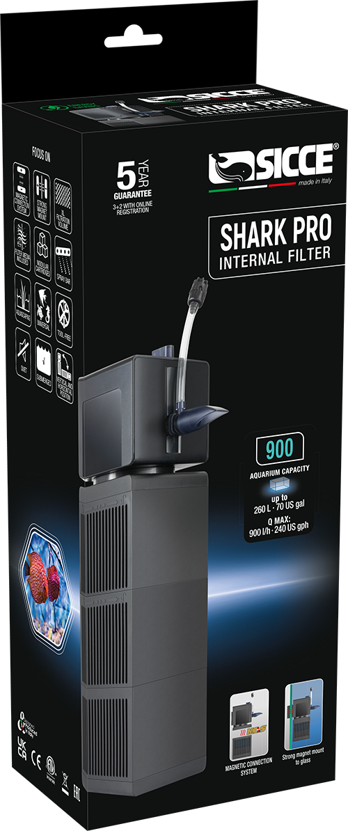 SHARK PRO 900 Internal Filter – 238 gph