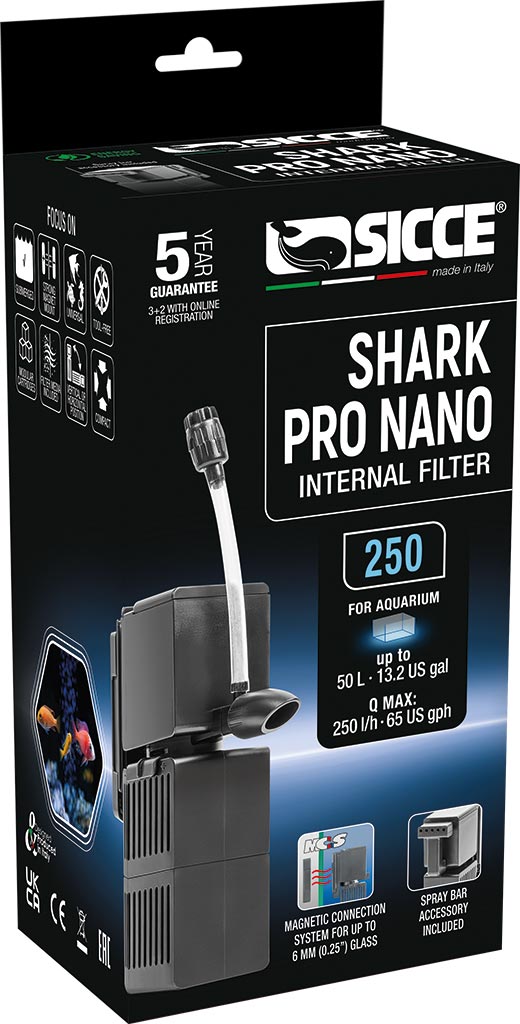 Sicce Shark Nano 250 Internal Filter